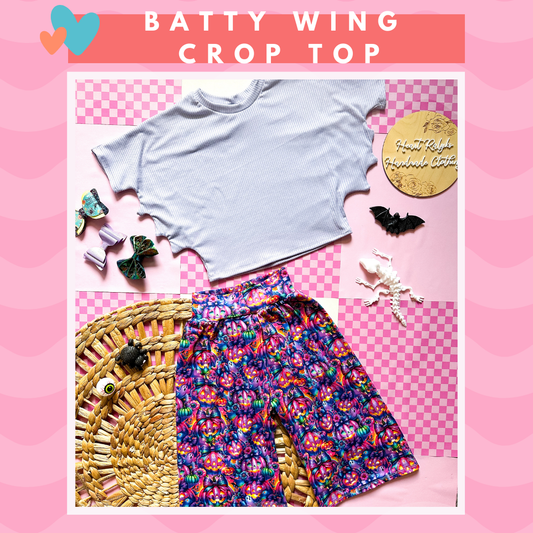 Batty Wing Crop Top