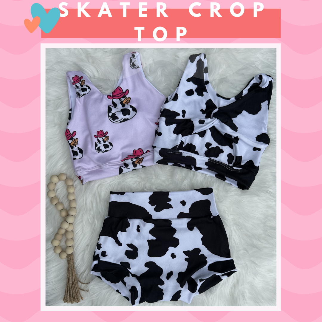 Skater Crop Top