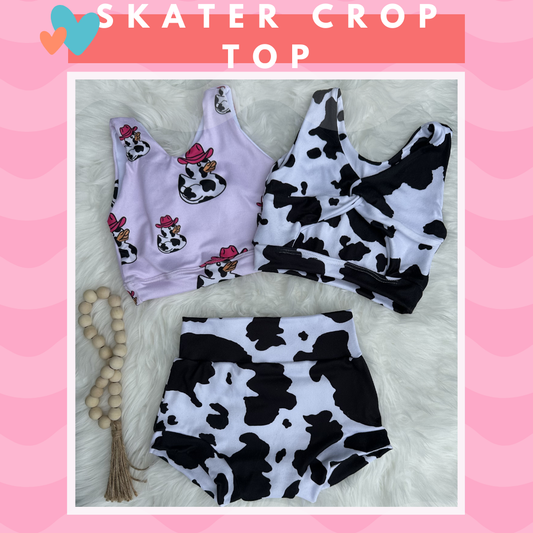 Skater Crop Top