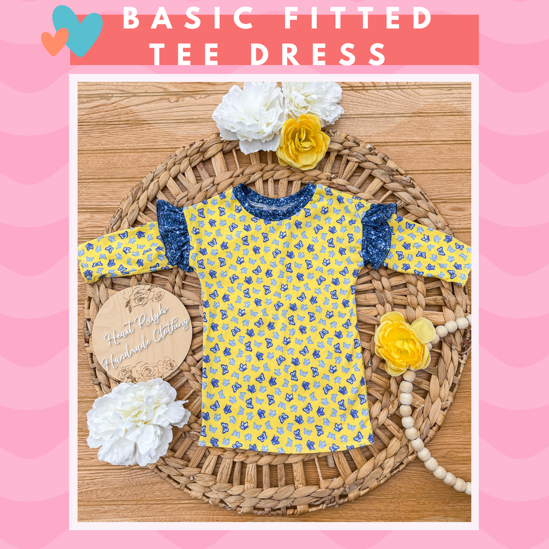 Basic Fitted Tee Dress