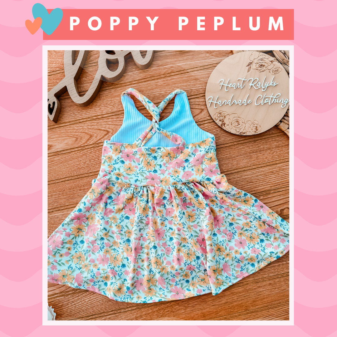 Poppy Peplum