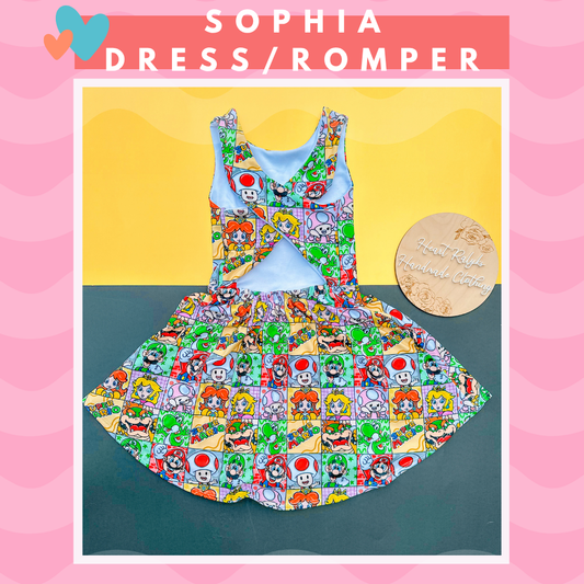 Sophia Dress/Romper