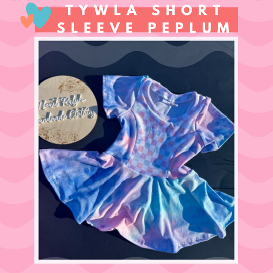 Twyla Short Sleeve Peplum